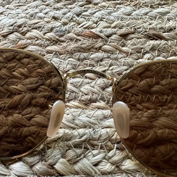 🕶 Ray Ban Copper Flash Round Flat Sunglasses - Picture 6 of 7